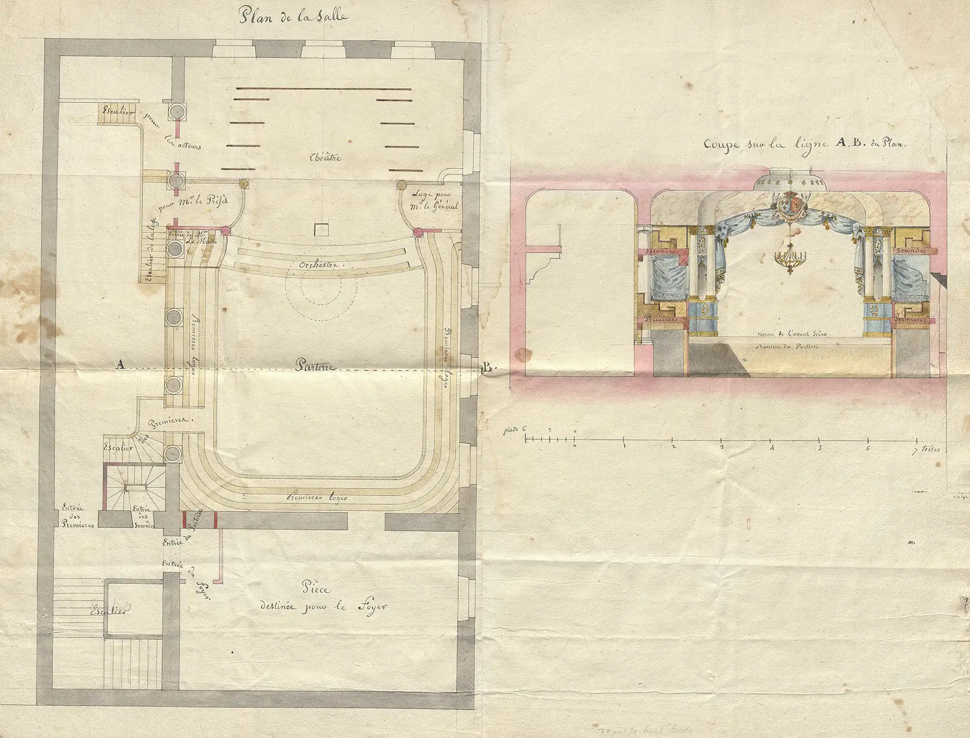 plan de salle opera comedie montpellier
