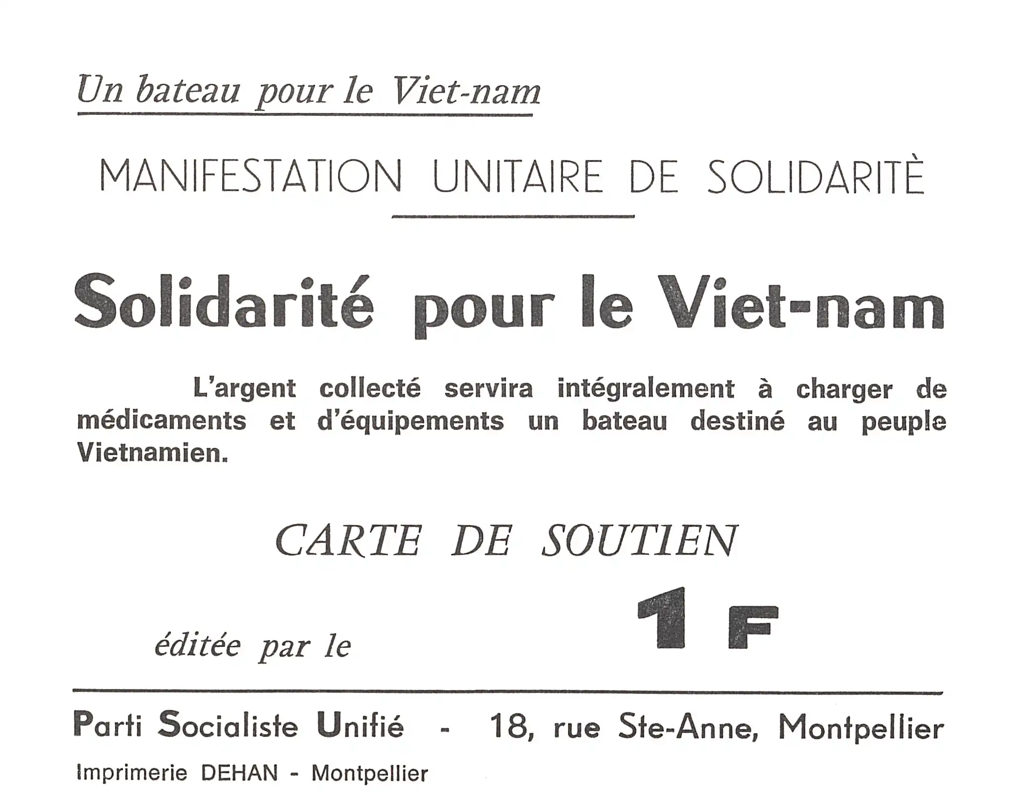 Archives de Montpellier, 43 S 7